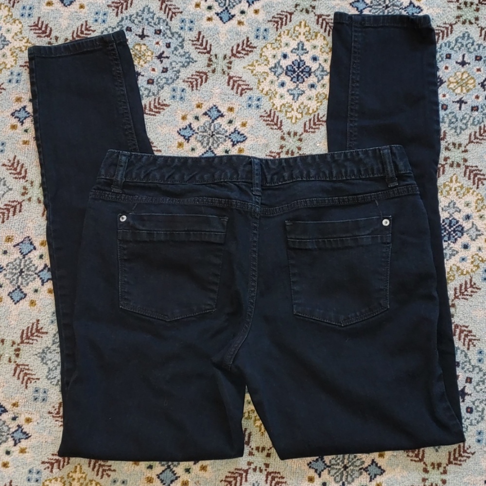 Mossimo Premium Denim Fit 3 Black Skinny Jeans 12